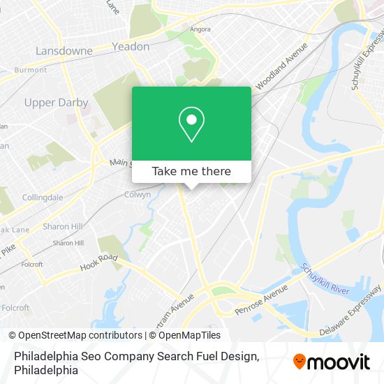 Philadelphia Seo Company Search Fuel Design map