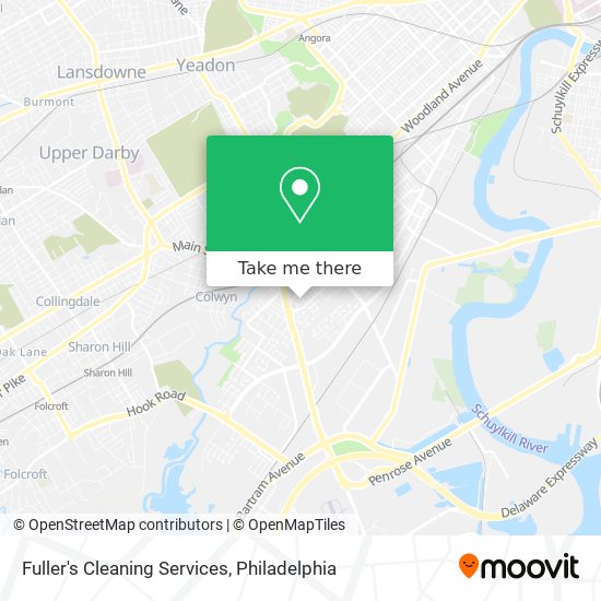 Fuller's Cleaning Services map