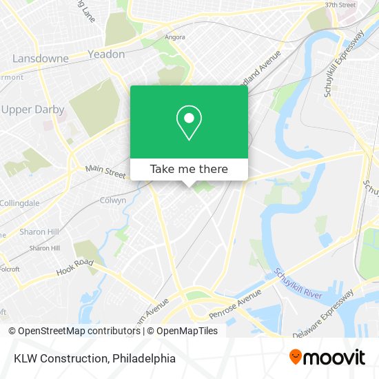 KLW Construction map