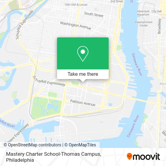 Mastery Charter School-Thomas Campus map