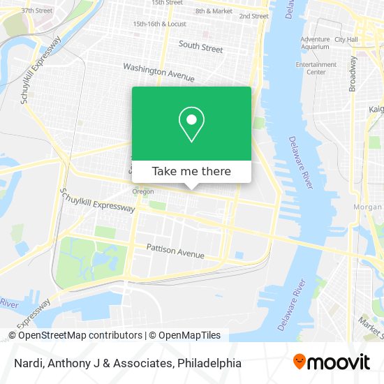 Nardi, Anthony J & Associates map