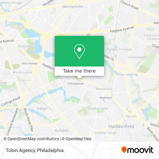 Tobin Agency map