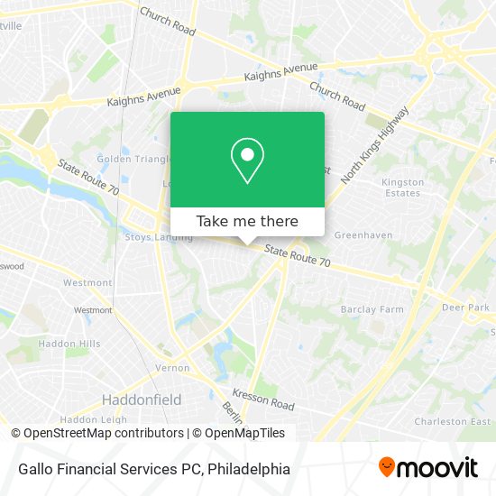 Gallo Financial Services PC map