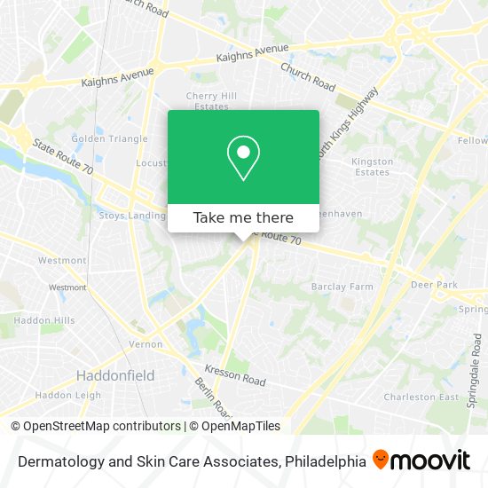 Mapa de Dermatology and Skin Care Associates