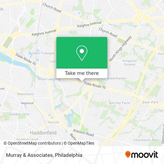 Murray & Associates map