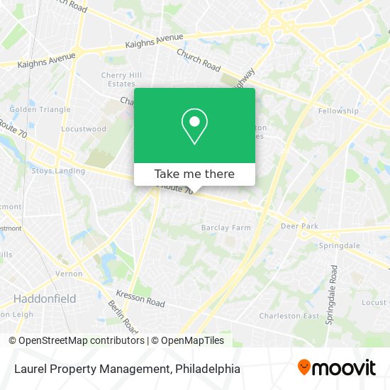 Mapa de Laurel Property Management