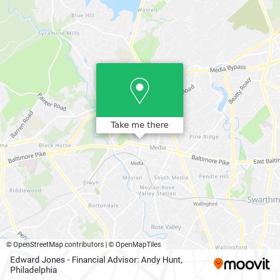 Mapa de Edward Jones - Financial Advisor: Andy Hunt