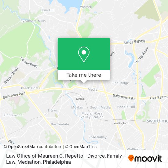 Mapa de Law Office of Maureen C. Repetto - Divorce, Family Law, Mediation