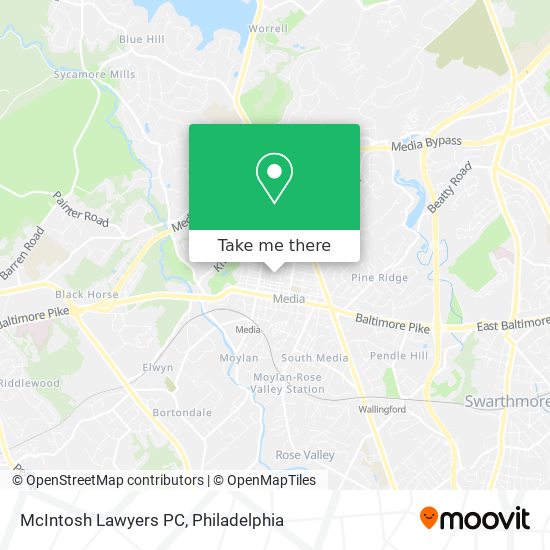 Mapa de McIntosh Lawyers PC