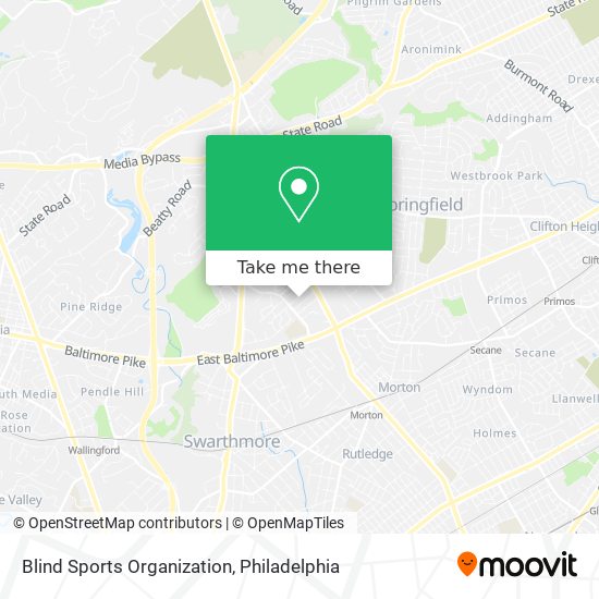 Mapa de Blind Sports Organization