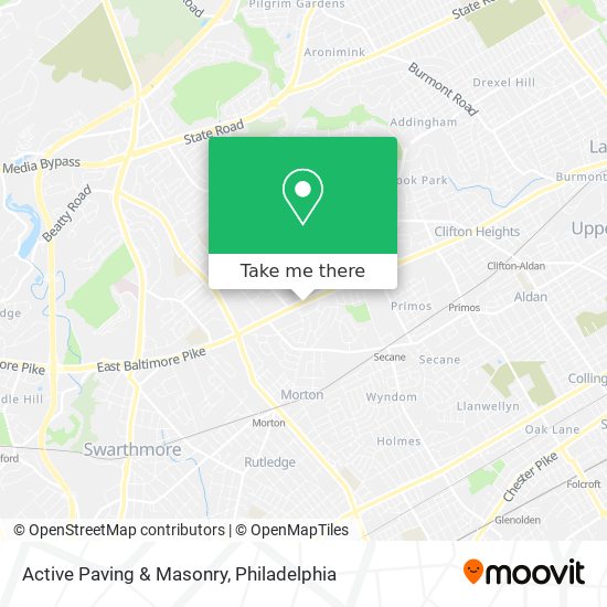 Active Paving & Masonry map