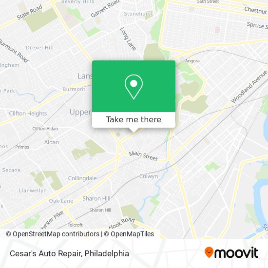 Cesar's Auto Repair map