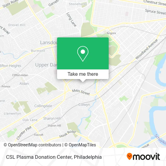 CSL Plasma Donation Center map