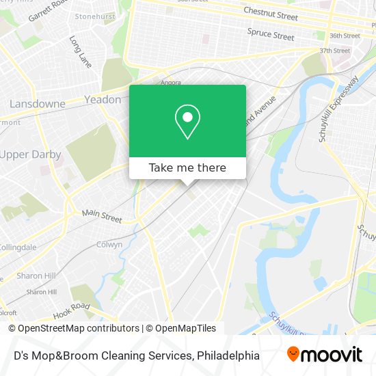 Mapa de D's Mop&Broom Cleaning Services