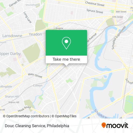 Douc Cleaning Service map