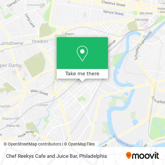 Chef Reekys Cafe and Juice Bar map