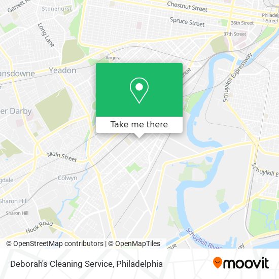 Mapa de Deborah's Cleaning Service