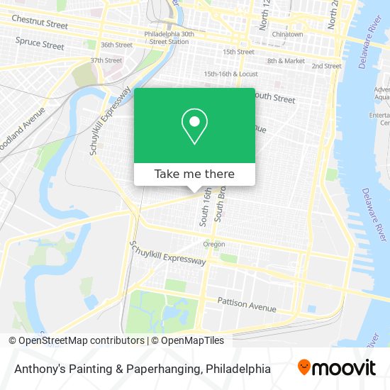 Mapa de Anthony's Painting & Paperhanging