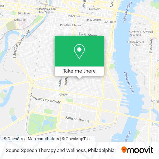 Sound Speech Therapy and Wellness map