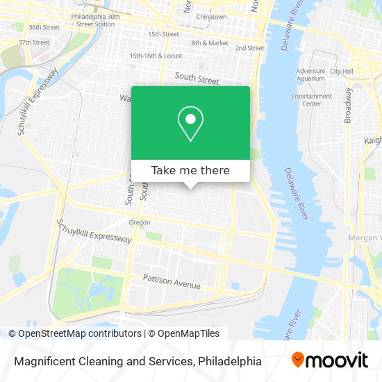 Magnificent Cleaning and Services map