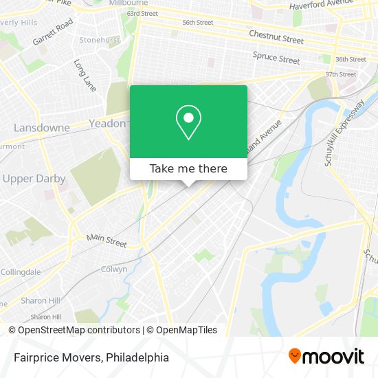 Fairprice Movers map