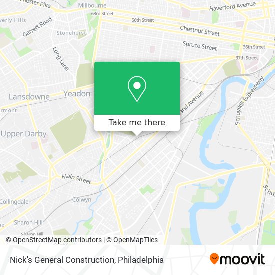 Mapa de Nick's General Construction