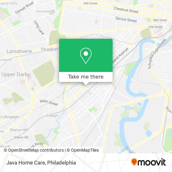 Java Home Care map