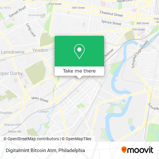 Mapa de Digitalmint Bitcoin Atm