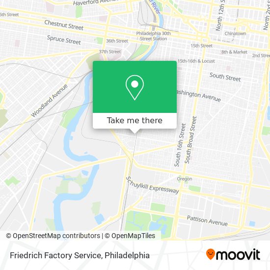 Mapa de Friedrich Factory Service
