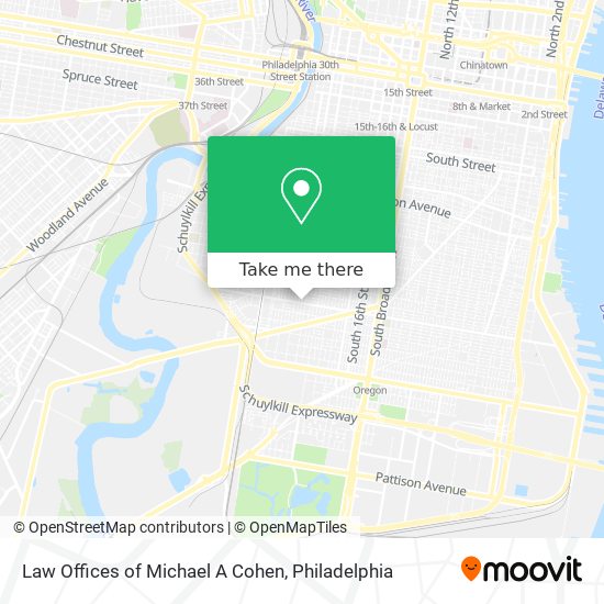 Mapa de Law Offices of Michael A Cohen