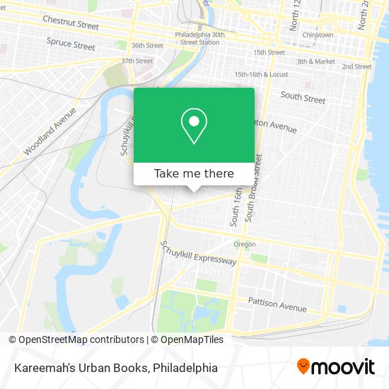 Kareemah's Urban Books map