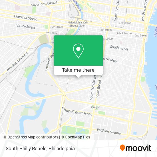 South Philly Rebels map