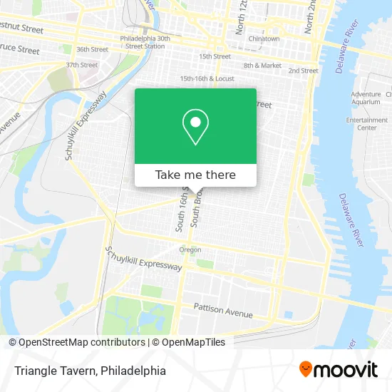Mapa de Triangle Tavern