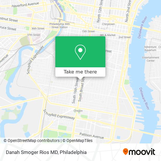 Danah Smoger Rios MD map