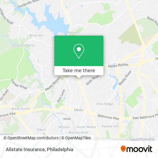 Mapa de Allstate Insurance