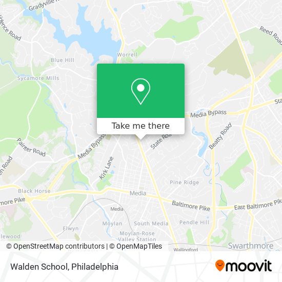 Mapa de Walden School