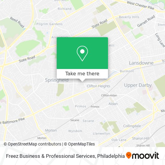 Mapa de Freez Business & Professional Services