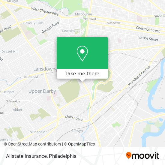 Mapa de Allstate Insurance