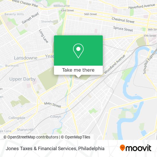 Jones Taxes & Financial Services map