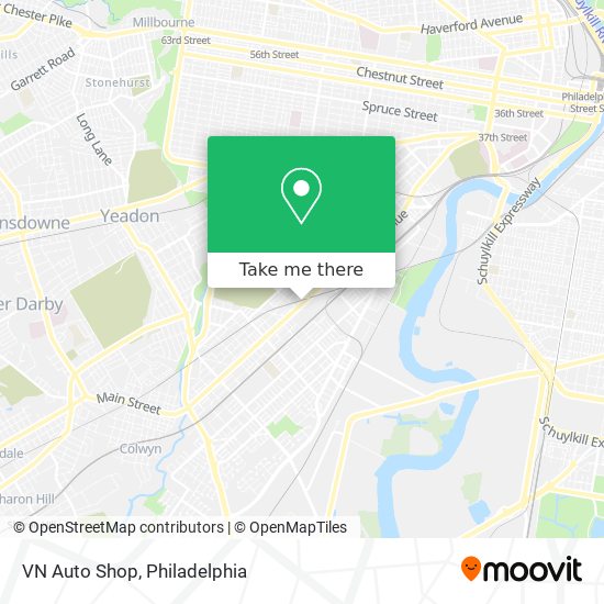 VN Auto Shop map