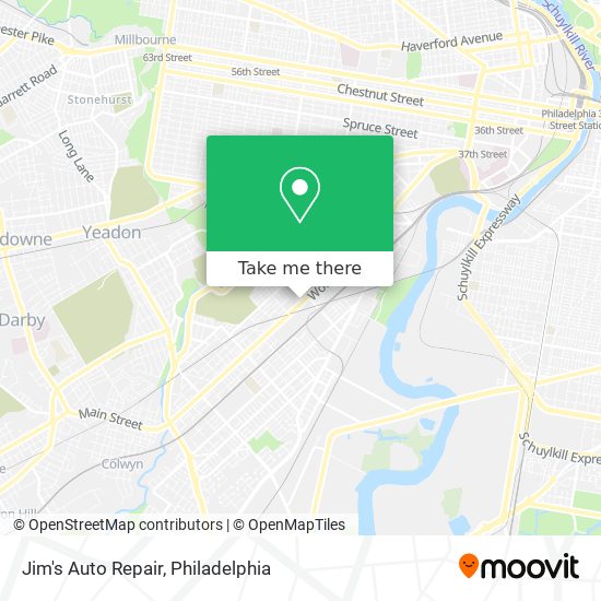 Jim's Auto Repair map