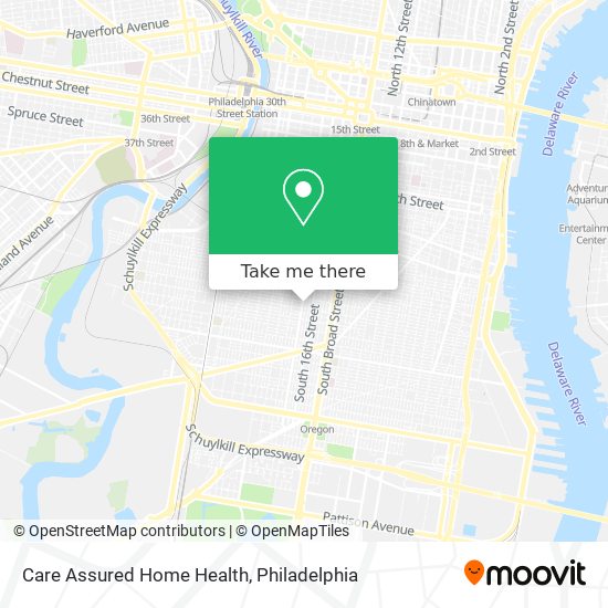 Care Assured Home Health map