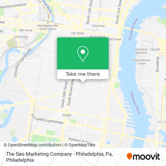 The Seo Marketing Company - Philadelphia, Pa map