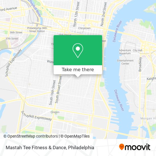 Mastah Tee Fitness & Dance map