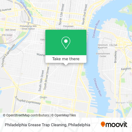 Philadelphia Grease Trap Cleaning map