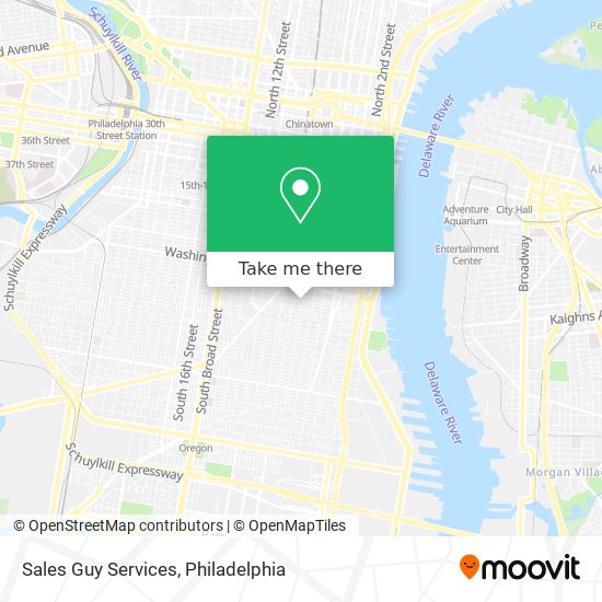 Sales Guy Services map