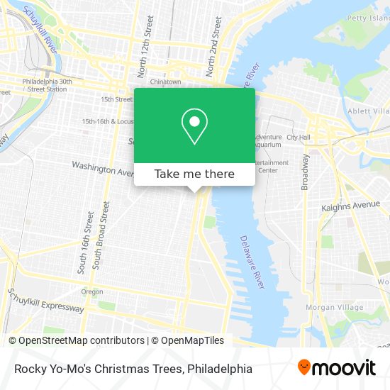 Mapa de Rocky Yo-Mo's Christmas Trees