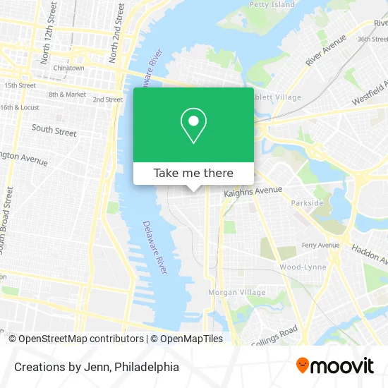 Creations by Jenn map