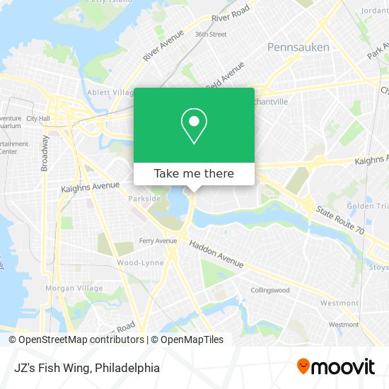 Mapa de JZ's Fish Wing