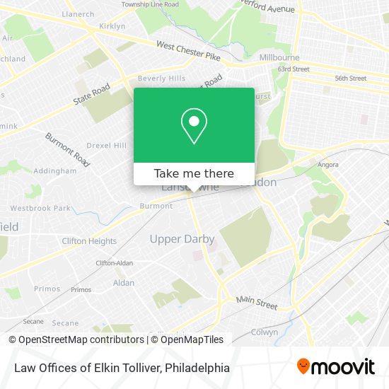 Law Offices of Elkin Tolliver map